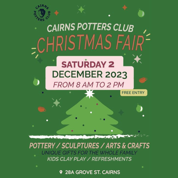 Cairns Potters Club Christmas Fair 2023